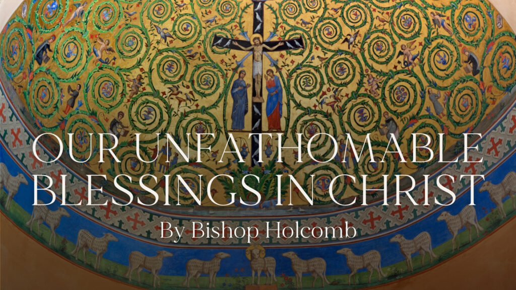 Our Unfathomable Blessings in Christ